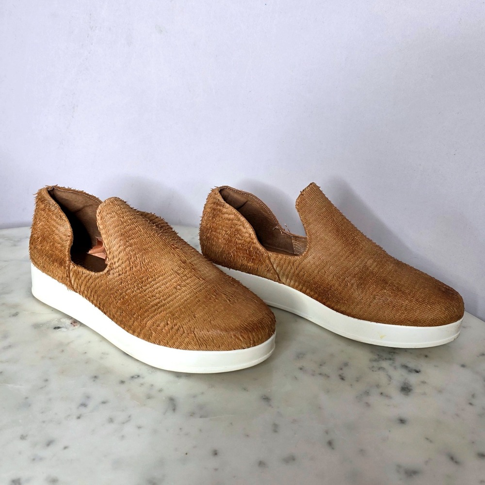 Antelope Womens Brown Leather SlipOn Loafer Sneaker Comfort Shoes Sz 37 6 Sailor